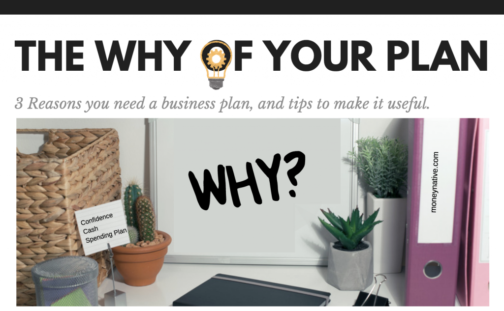 identify three (3) reasons you need a business plan